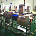 Combined checkweigher check weigher and metal detector with combination weight